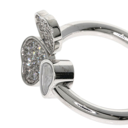 Chopard Happy Heart Wing Diamond Ring K18 White Gold Ladies [Used]
