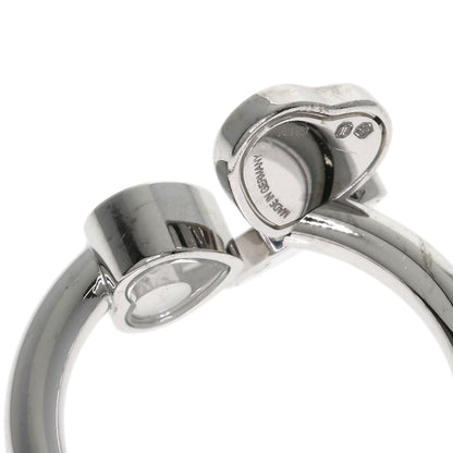 Chopard Happy Heart Wing Diamond Ring K18 White Gold Ladies [Used]