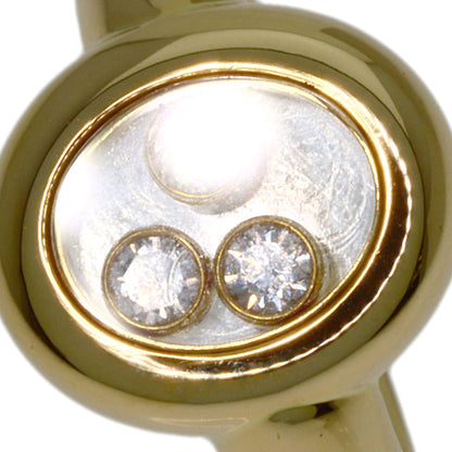 Chopard Happy diamond Ring K18 Yellow Gold Ladies [Used]