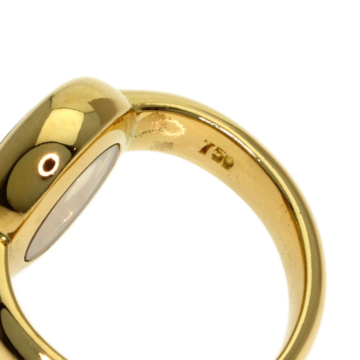 Chopard Happy diamond Ring K18 Yellow Gold Ladies [Used]