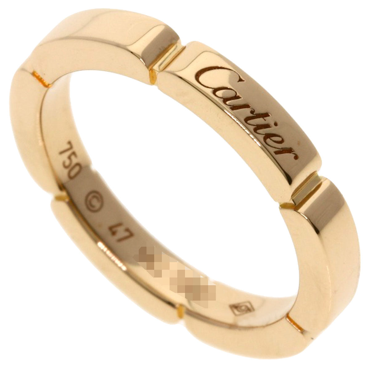 CARTIER Mayon PANTHERE # 47 Ring K18 Pink Gold Ladies [Used]