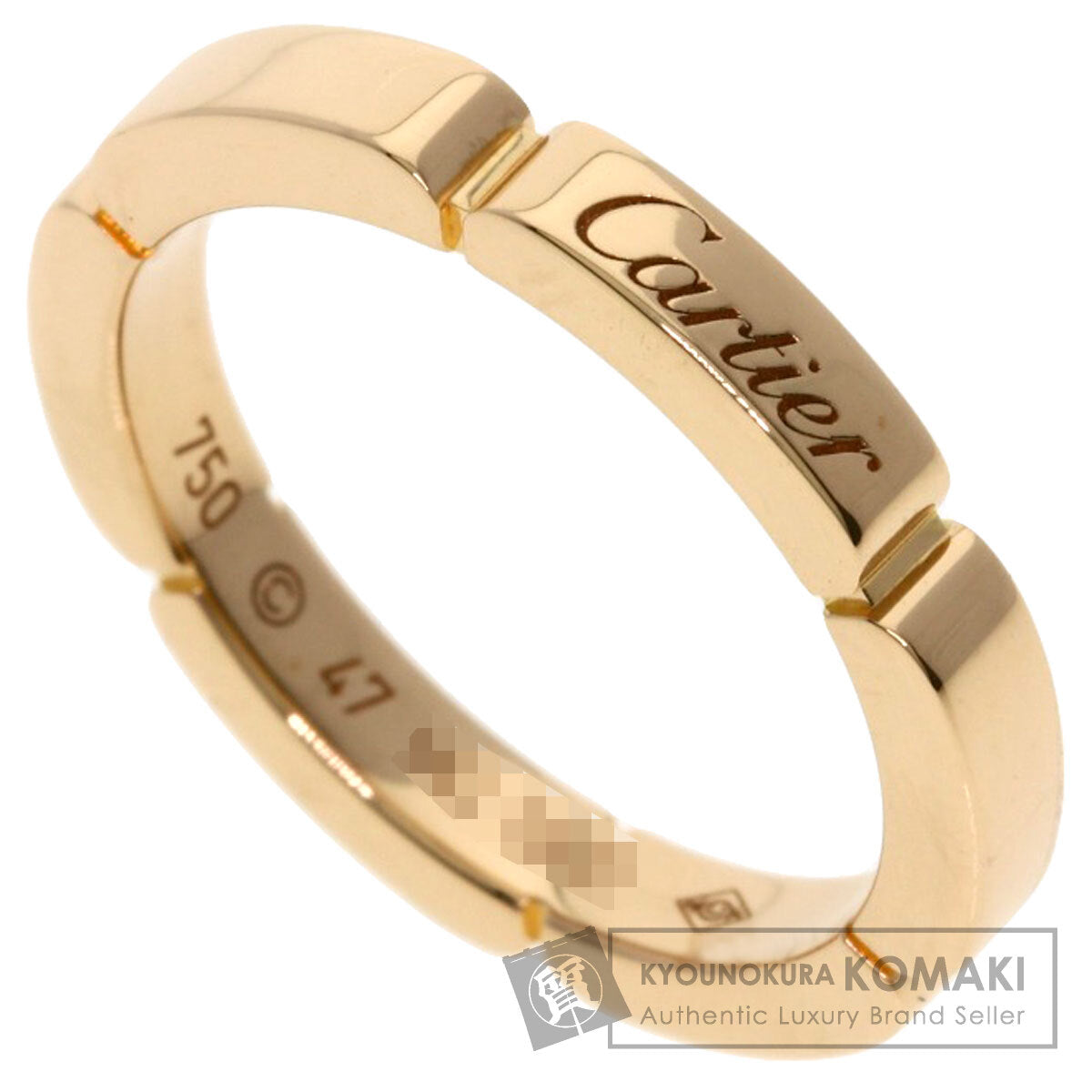 CARTIER Mayon PANTHERE # 47 Ring K18 Pink Gold Ladies [Used]