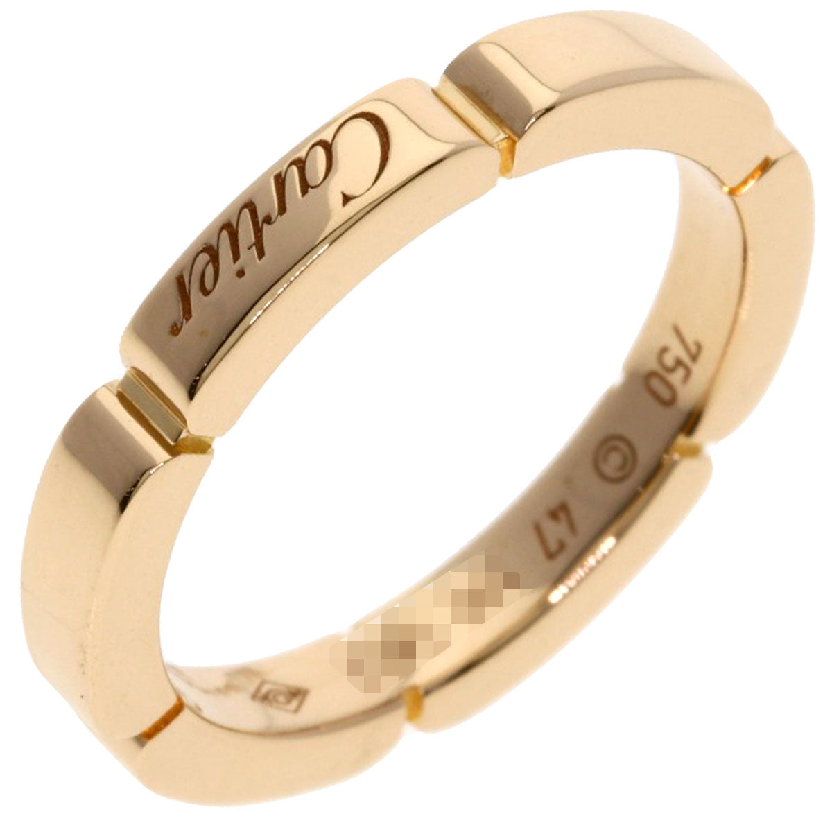 CARTIER Mayon PANTHERE # 47 Ring K18 Pink Gold Ladies [Used]