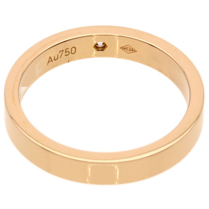 CARTIER C de Cartier 1P Diamond #50 Ring K18 Pink Gold Ladies [Used]
