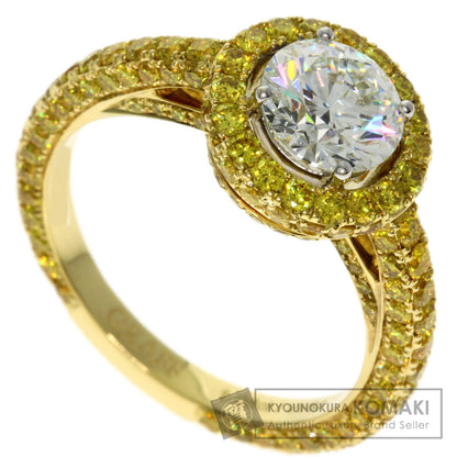 GRAFF Constellation Yellow Diamond I-VVS2 Ring K18 Yellow Gold Ladies [Used]