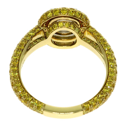 GRAFF Constellation Yellow Diamond I-VVS2 Ring K18 Yellow Gold Ladies [Used]