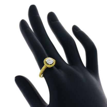 GRAFF Constellation Yellow Diamond I-VVS2 Ring K18 Yellow Gold Ladies [Used]