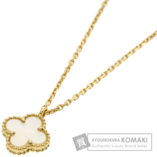 Van Cleef & Arpels Suite Alhambra Necklace K18 Yellow Gold Ladies [Used]