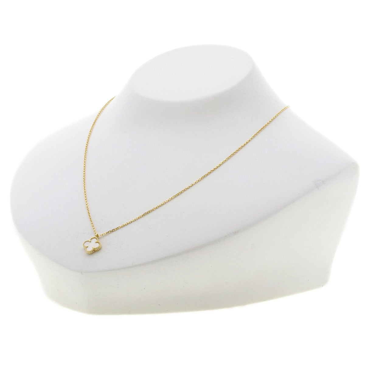 Van Cleef & Arpels Suite Alhambra Necklace K18 Yellow Gold Ladies [Used]