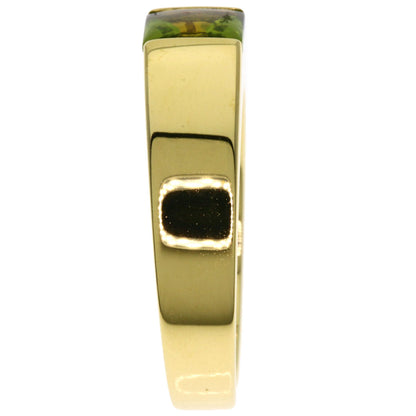 CARTIER Tank Peridot #53 Ring K18 Yellow Gold Ladies [Used]