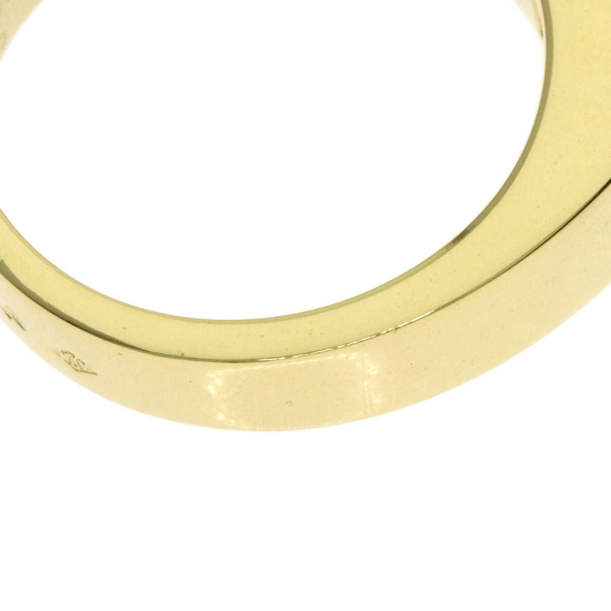 CARTIER Tank Peridot #53 Ring K18 Yellow Gold Ladies [Used]