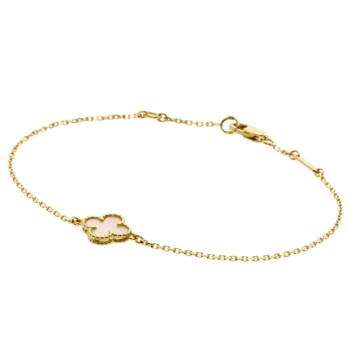 Van Cleef & Arpels Suite Alhambra Bracelet K18 Yellow Gold Ladies [Used]