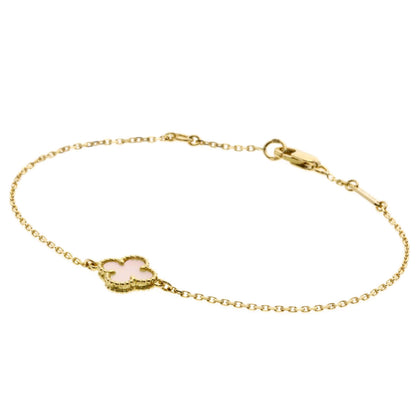 Van Cleef & Arpels Suite Alhambra Bracelet K18 Yellow Gold Ladies [Used]