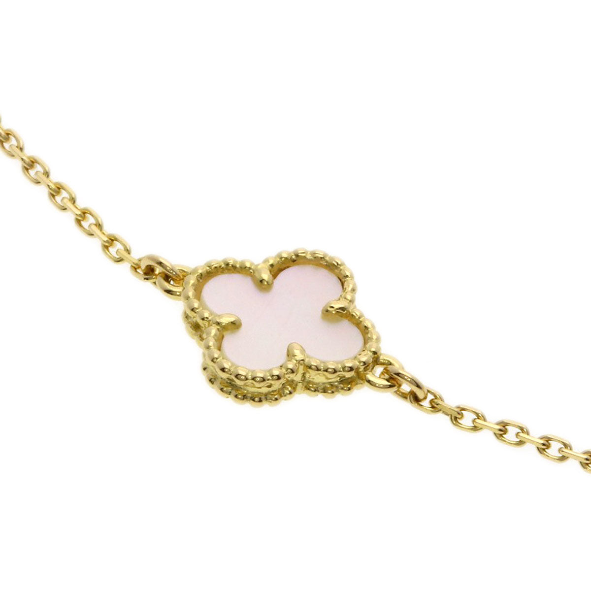 Van Cleef & Arpels Suite Alhambra Bracelet K18 Yellow Gold Ladies [Used]