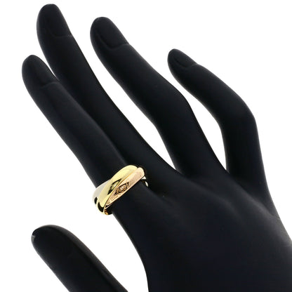CARTIER Trinity#49 Ring K18 Yellow Gold 18K Pink GoldLadies [Used]