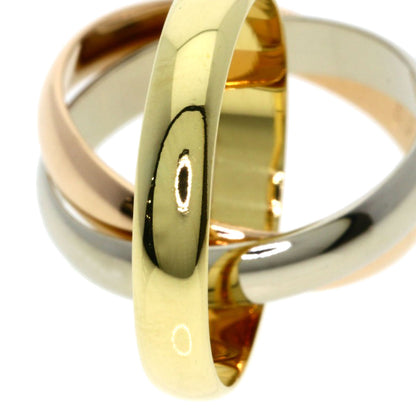 CARTIER Trinity#49 Ring K18 Yellow Gold 18K Pink GoldLadies [Used]