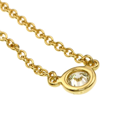 TIFFANY&Co. By The Yard Diamond Necklace K18 Yellow Gold Ladies [Used]