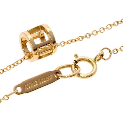 TIFFANY&Co. Atlas Open Mini Necklace K18 Pink Gold Ladies [Used]