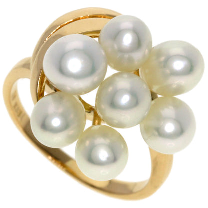 TASAKI Pearl Pearl Ring K18 Yellow Gold Ladies [Used]