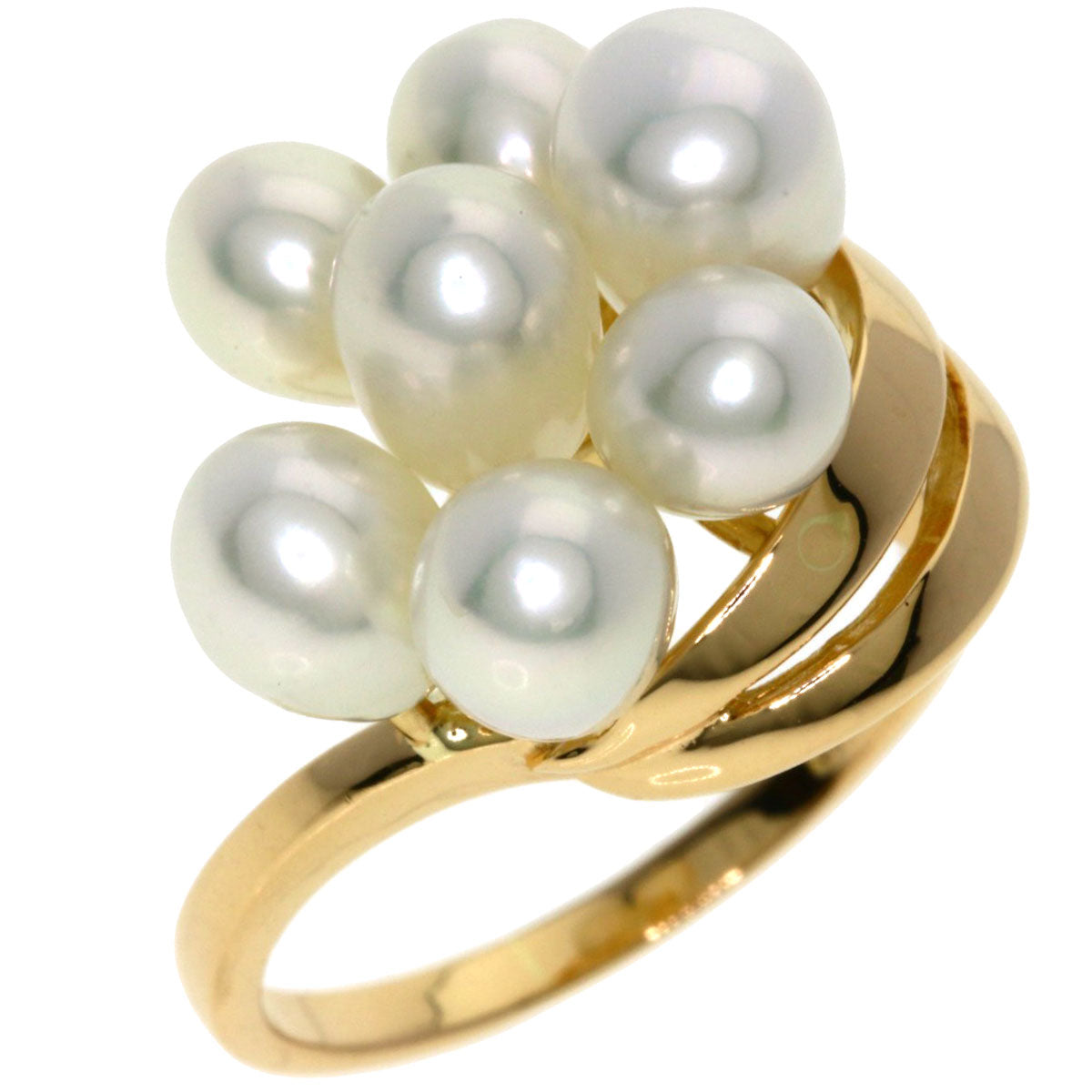 TASAKI Pearl Pearl Ring K18 Yellow Gold Ladies [Used]