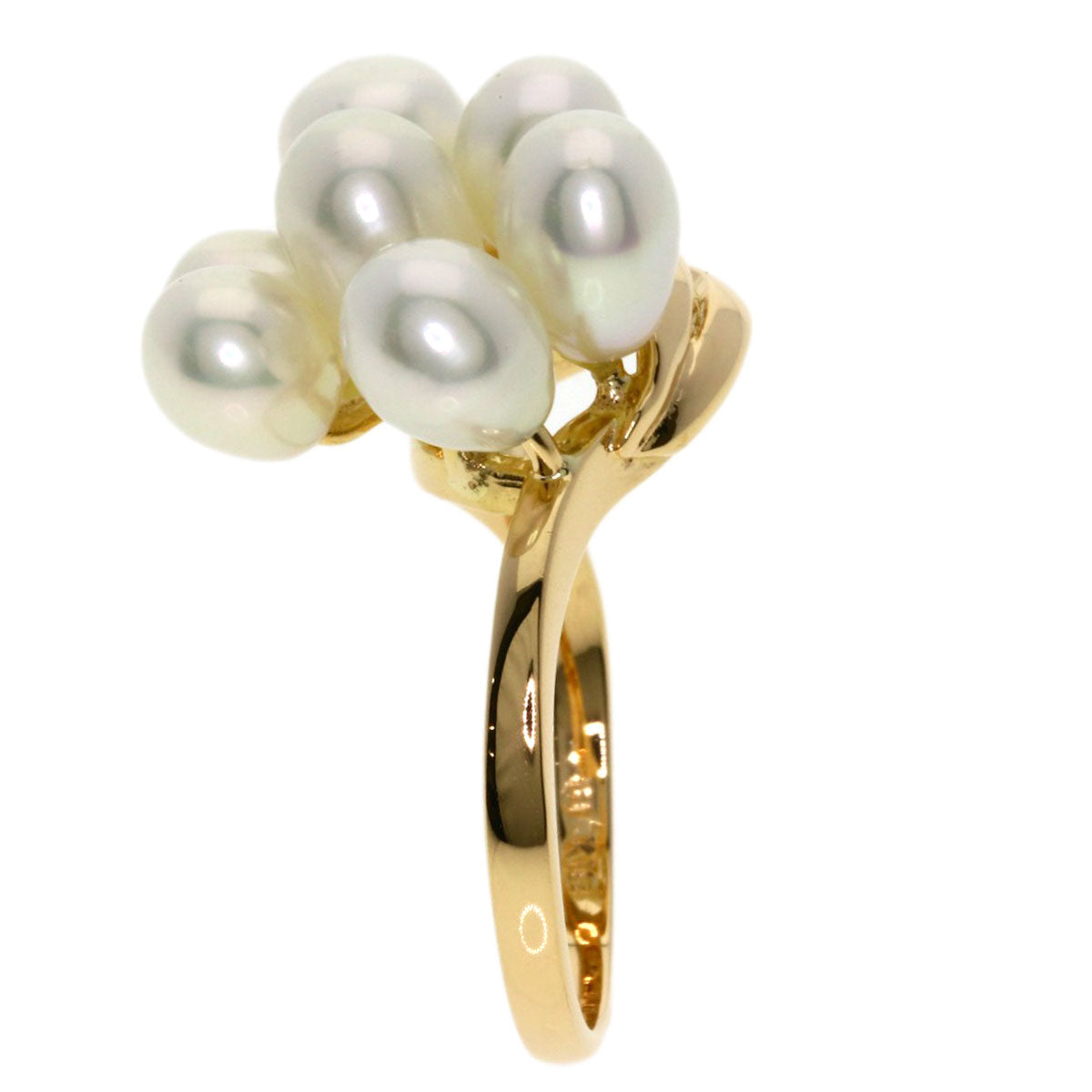 TASAKI Pearl Pearl Ring K18 Yellow Gold Ladies [Used]