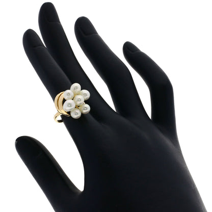 TASAKI Pearl Pearl Ring K18 Yellow Gold Ladies [Used]