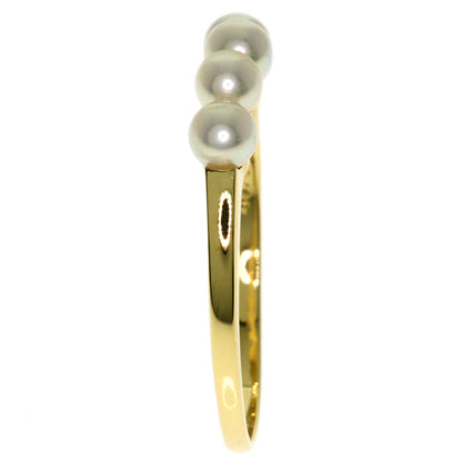 MIKIMOTO Baby pearl Pearl Ring K18 Yellow Gold Ladies [Used]
