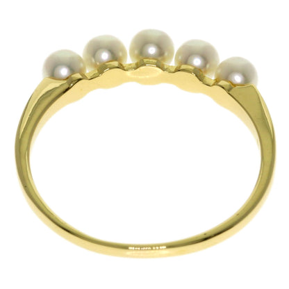 MIKIMOTO Baby pearl Pearl Ring K18 Yellow Gold Ladies [Used]