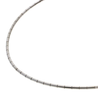 CARTIER omega Necklace K18 White Gold Ladies [Used]