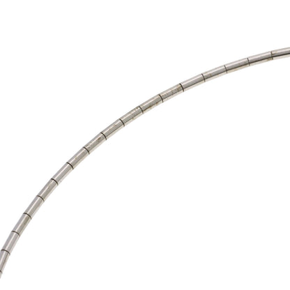 CARTIER omega Necklace K18 White Gold Ladies [Used]