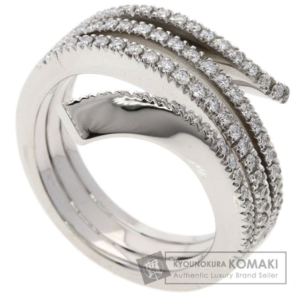 Damiani Eden Diamond Ring K18 White Gold Ladies [Used]