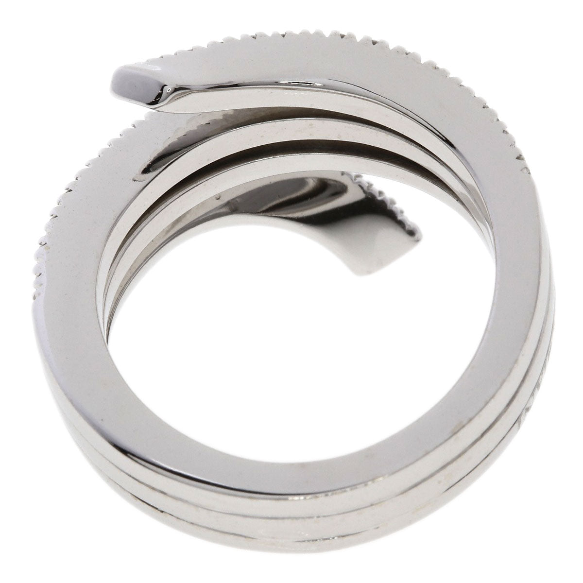 Damiani Eden Diamond Ring K18 White Gold Ladies [Used]
