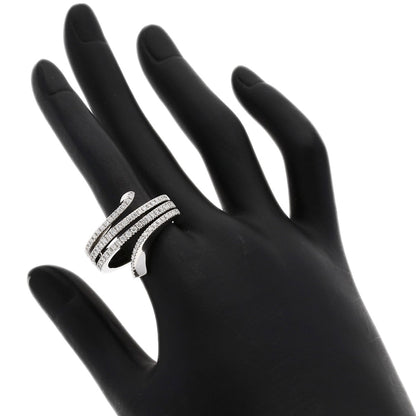 Damiani Eden Diamond Ring K18 White Gold Ladies [Used]