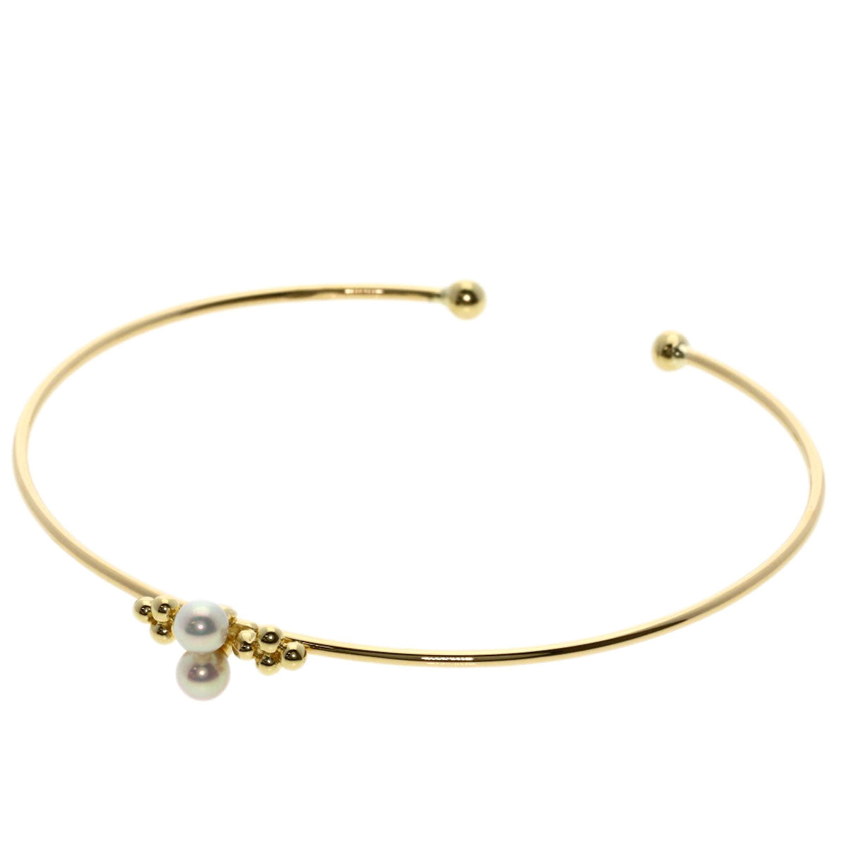 MIKIMOTO Pearl Pearl Bracelet K14 Yellow Gold Ladies [Used]