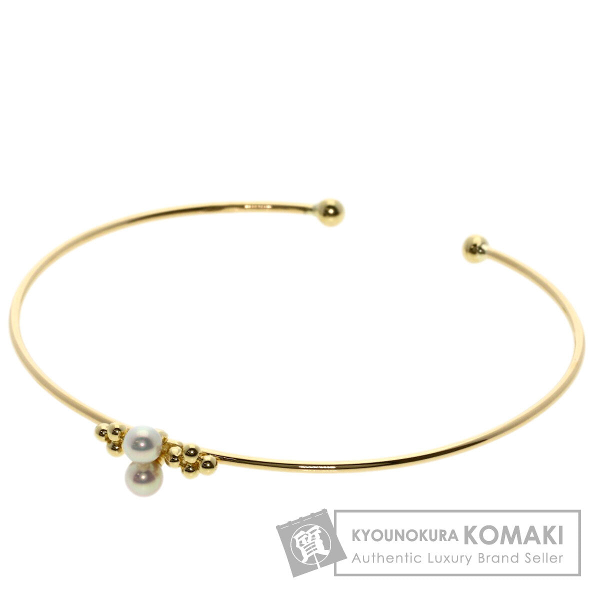 MIKIMOTO Pearl Pearl Bracelet K14 Yellow Gold Ladies [Used]