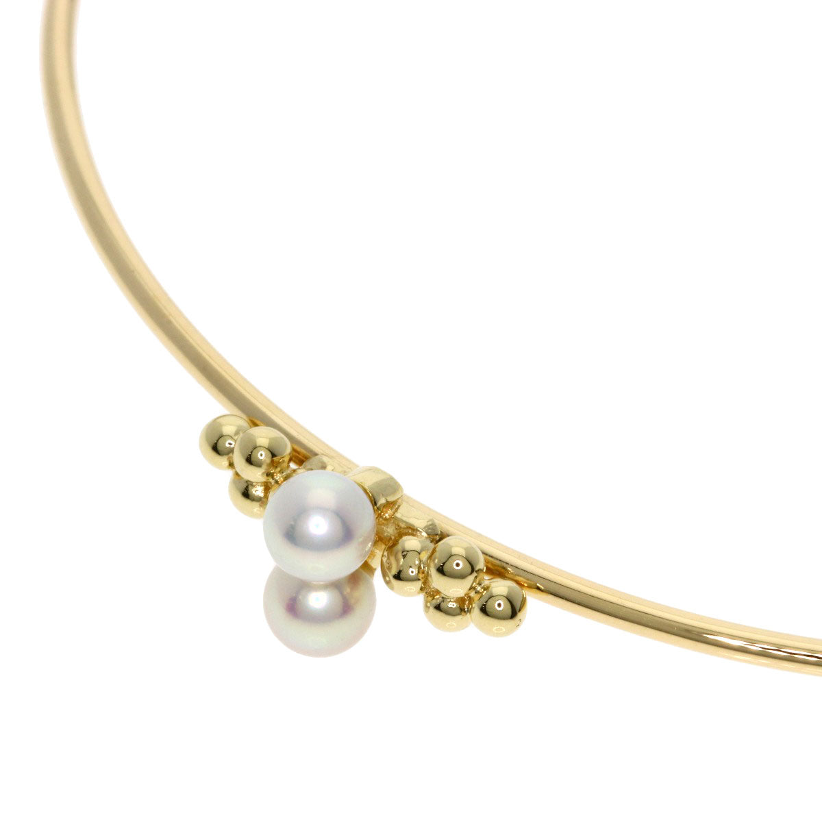 MIKIMOTO Pearl Pearl Bracelet K14 Yellow Gold Ladies [Used]
