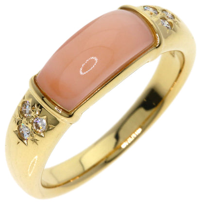 TASAKI Coral Coral Ring K18 Yellow Gold Ladies [Used]