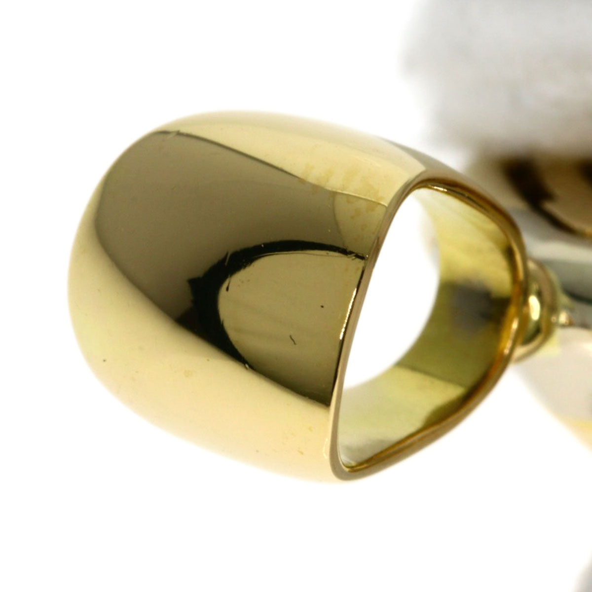 BVLGARI Piramide Pendant top K18 Yellow Gold K18 White GoldLadies [Used]
