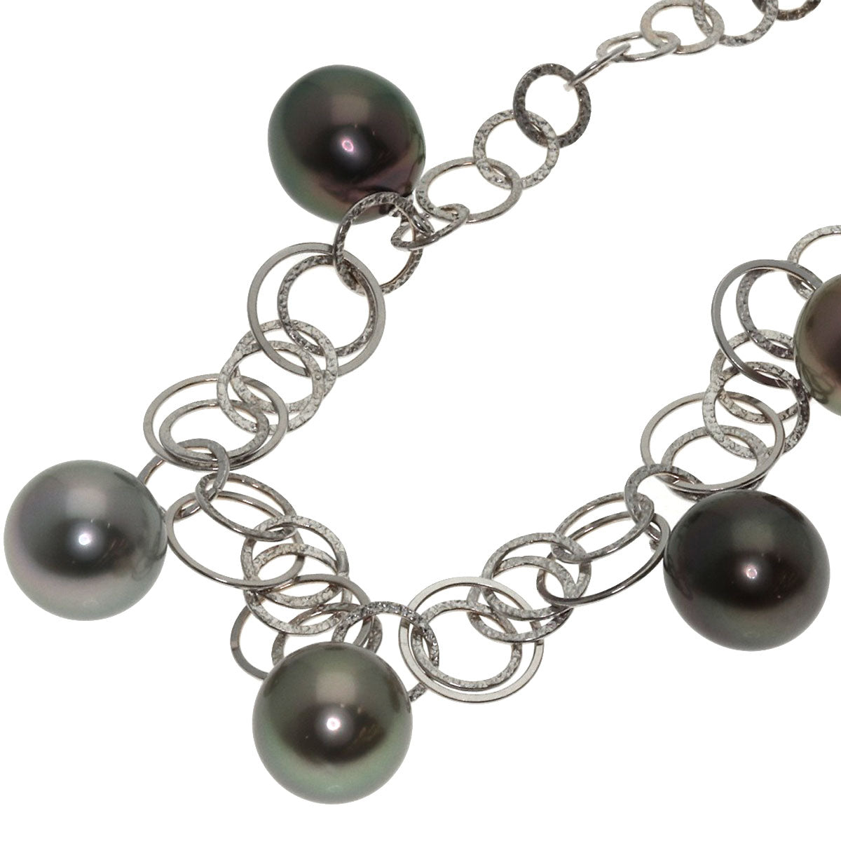 Kinoshita Pearl Pearl Bracelet K18 White Gold 13g　Ladies