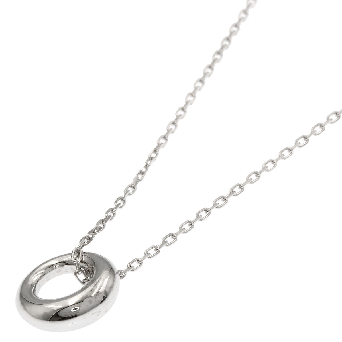 Chaumet Anneau Necklace K18 White Gold Ladies [Used]