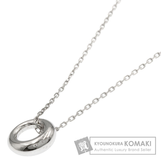 Chaumet Anneau Necklace K18 White Gold Ladies [Used]