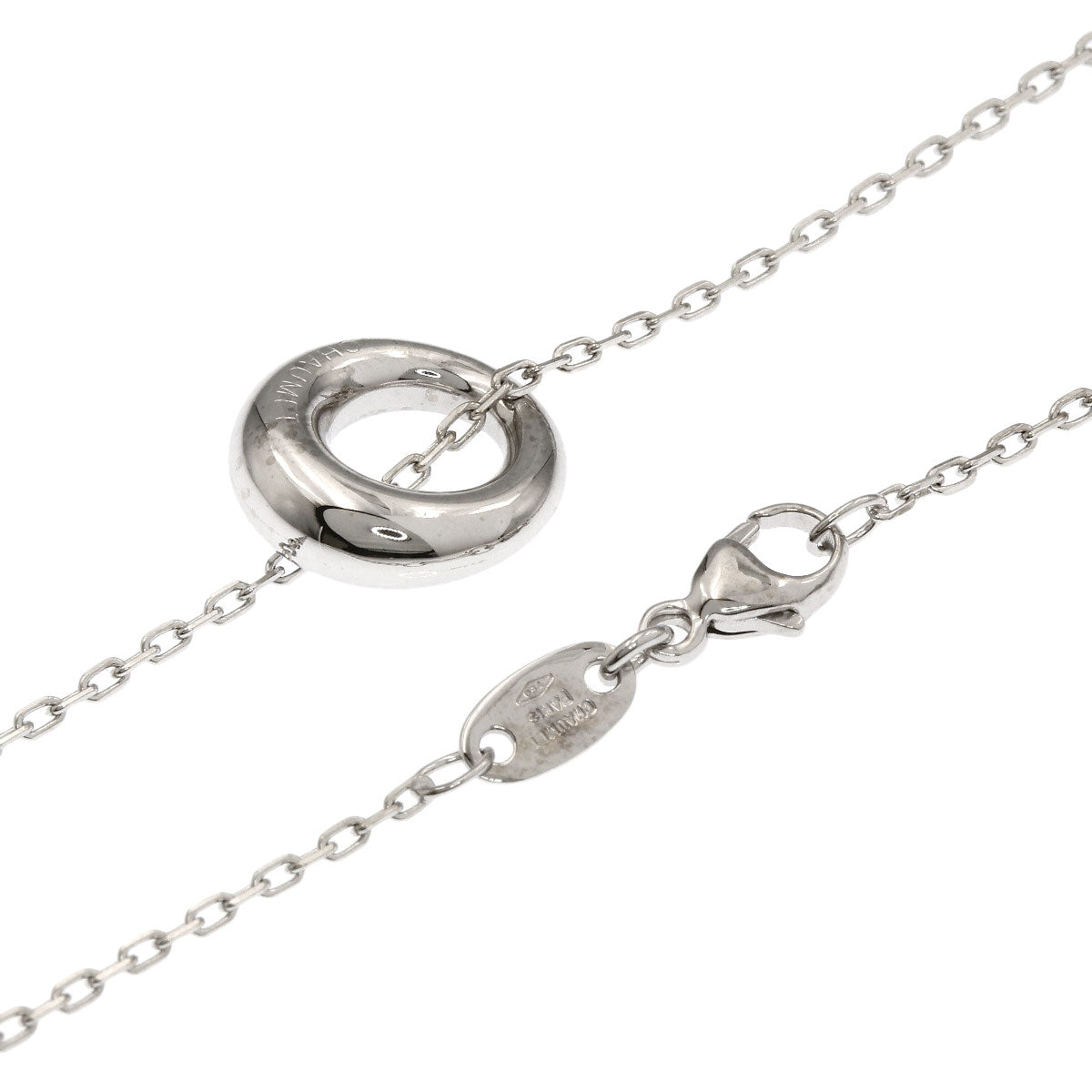 Chaumet Anneau Necklace K18 White Gold Ladies [Used]