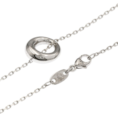 Chaumet Anneau Necklace K18 White Gold Ladies [Used]