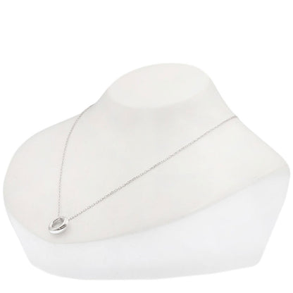Chaumet Anneau Necklace K18 White Gold Ladies [Used]