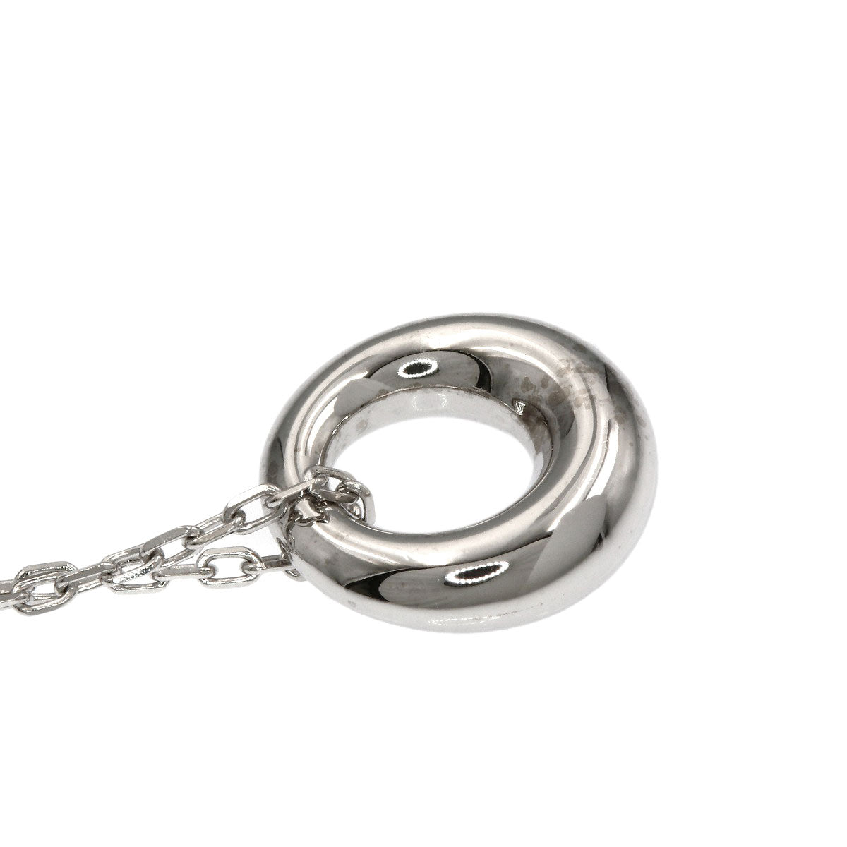 Chaumet Anneau Necklace K18 White Gold Ladies [Used]