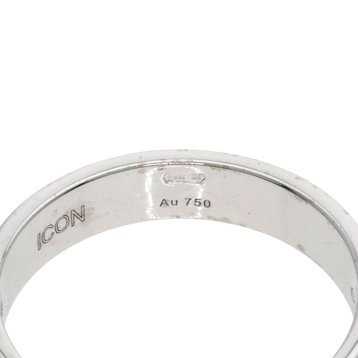 GUCCI Icon #14 Ring K18 White Gold Ladies [Used]