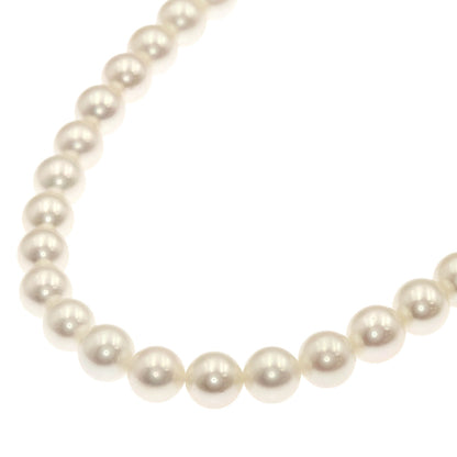 MIKIMOTO Pearl Pearl Necklace Silver Ladies [Used]