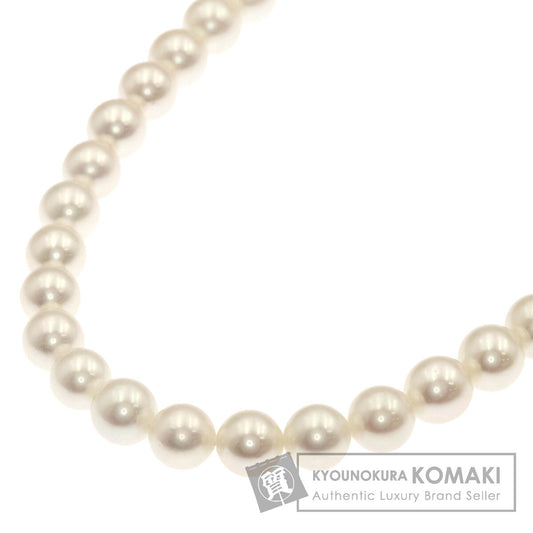 MIKIMOTO Pearl Pearl Necklace Silver Ladies [Used]
