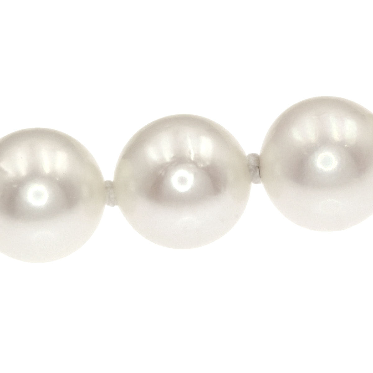 MIKIMOTO Pearl Pearl Necklace Silver Ladies [Used]