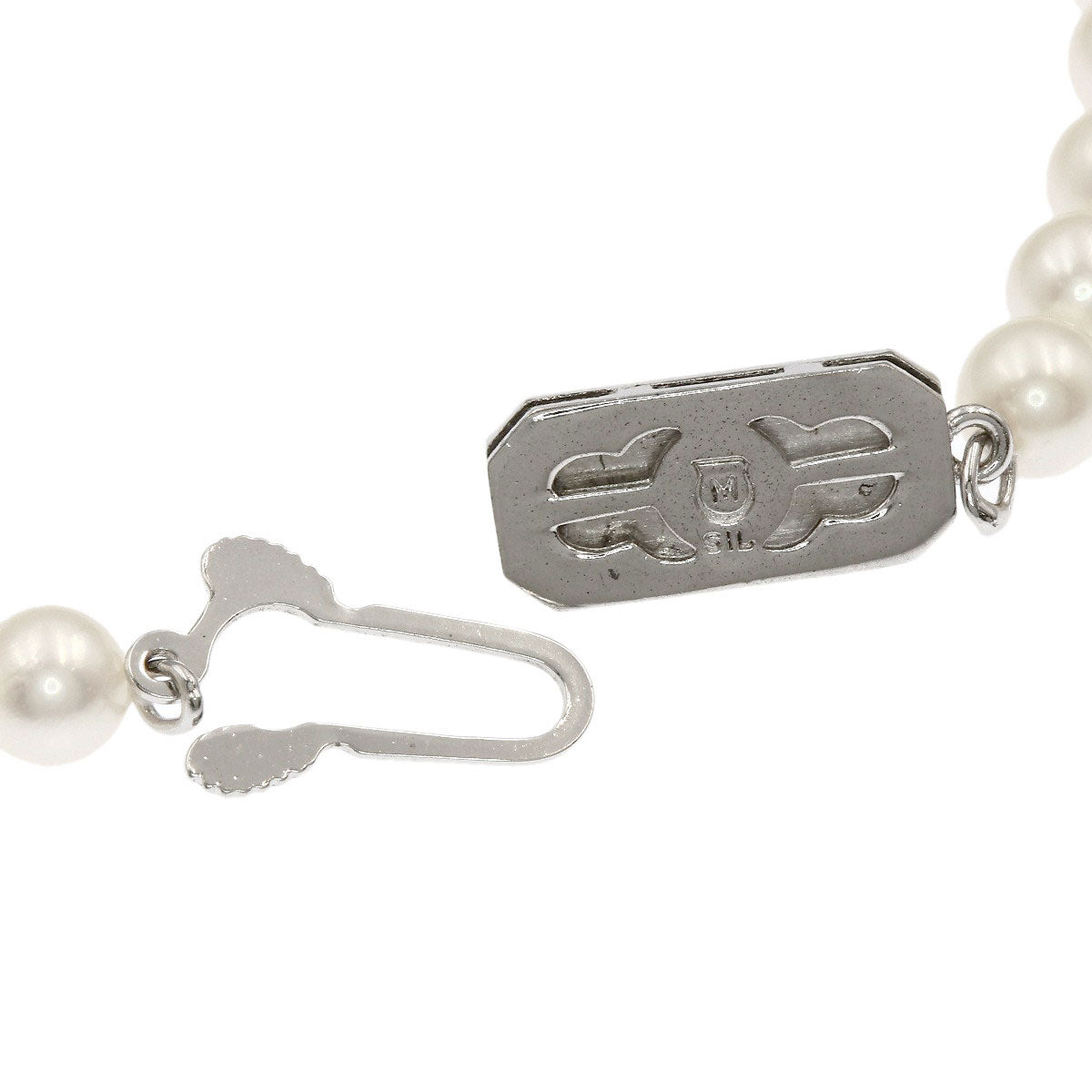 MIKIMOTO Pearl Pearl Necklace Silver Ladies [Used]